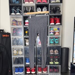 Lululemon Gray high waisted tights- sz 6